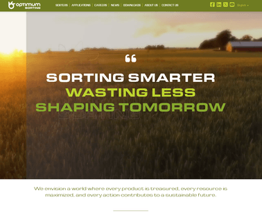Optimum Sorting tobacco machinery