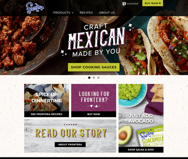 Fronterafoods Home Page cheese sauce recipes