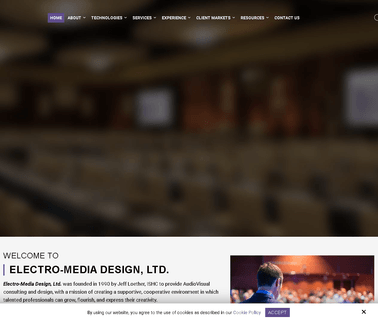 Audio Visual Consultant in Maryland; Electro Media acoustics audio