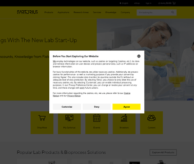 Sartorius test instruments manufacturer