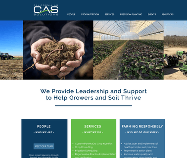 California Ag Solutions fertilizer application