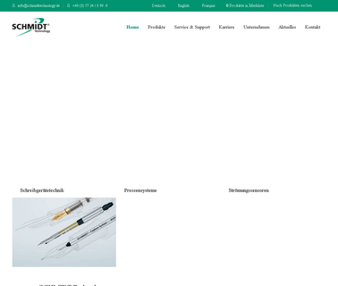 Schmidt Feintechnik single machinery