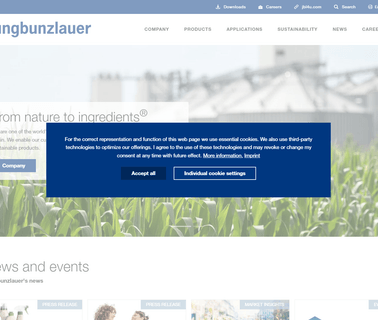 Jungbunzlauer additive chemicals