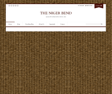 The Niger Bend baskets decorative