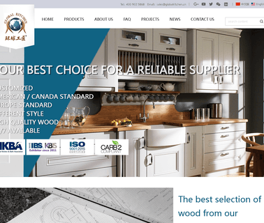 Global Kitchen cabinets