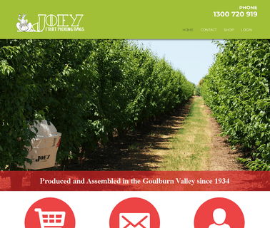 Joey Fruit Picking Bags raschel sack