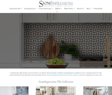 Stoneimpressions building tile
