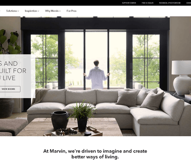 Marvin Windows & Doors fiber frames