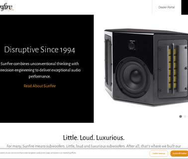 Home - Sunfire audio speaker monitor