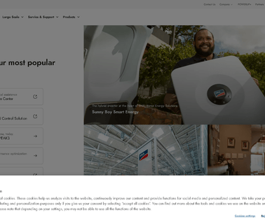 Sma America energy utility