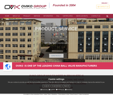 Zhejiang Oviko Valve ball valve repair