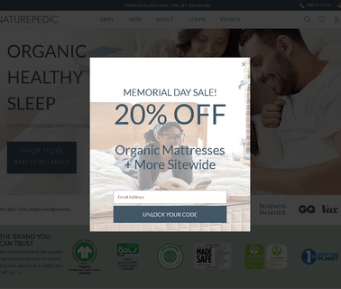 Naturepedic Organic Mattresses babies organic