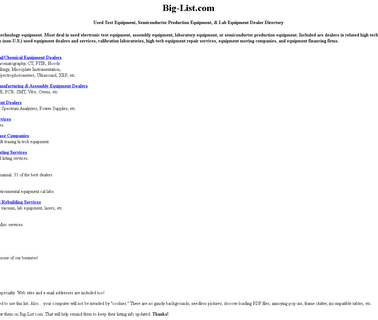 Used Test Equipment & Use used