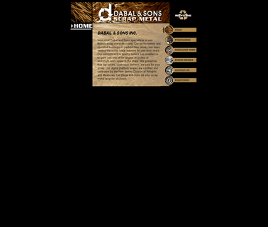 Welcome to Dabal & Sons Scrap Metal ferrous non