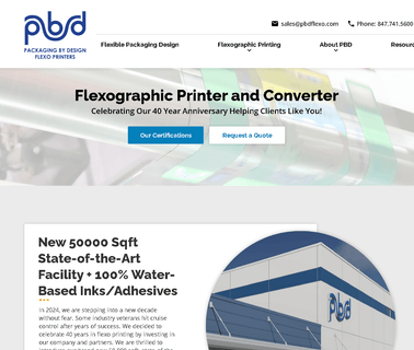 Custom Printer and Converter of Flexible Films: Packaging By packaging bags paper