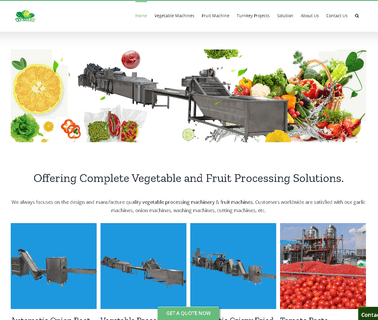 Amisy Machinery vegetable washing machine