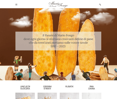 Il Panate Di Mario Fongo Srl: Profile bakery foods list