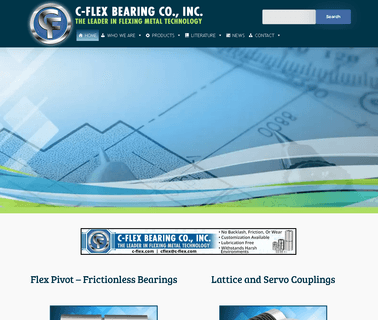 C Flex Bearings, Home Page frictionless