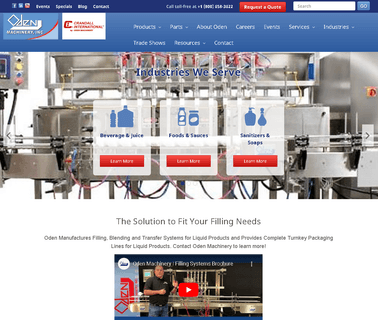 Liquid Filling and Blending Machi continuous digital
