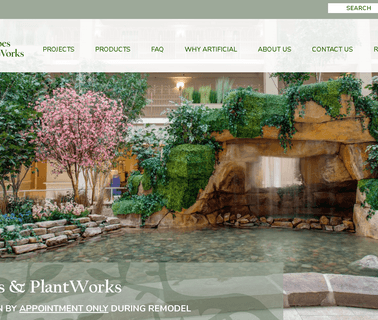 International Treescapes hand crafted garden