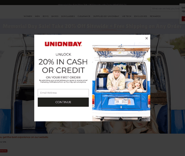 Unionbay; Clothing for Men, Women & Kids; Home 2013 men