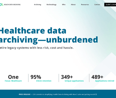 Legacy Data Access; Retired Healthcare Data access time