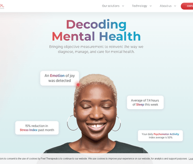 Feel-Worlds First Emotion Sensor & Mental Health Advisor feel