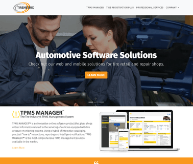 Tiremetrix tire lube