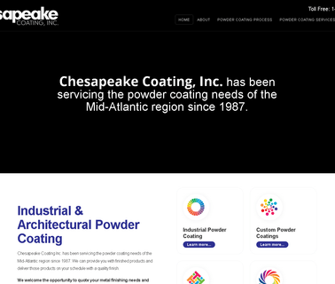 Industrial Powder Coating - Maryland doors custom