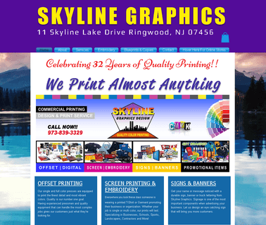 Skyline Graphics Design Printing Ringwood Nj digital banners