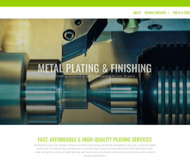 Stat Processing Plating Services in Cincinnati high quality nickel