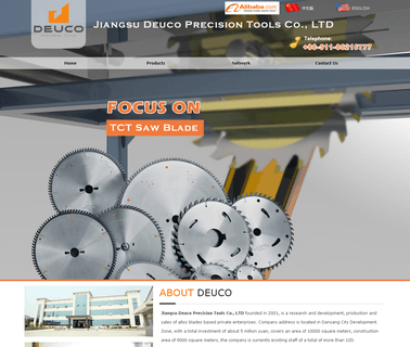 Danyang Deuco Precision Tool circular blade cutting