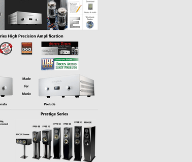 Focus Audio home theater speakers systems