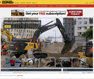 Construction - Construction Equipment buyers manufacturers