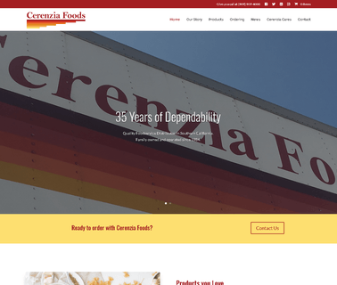 Cerenzia Foods cheese pizza