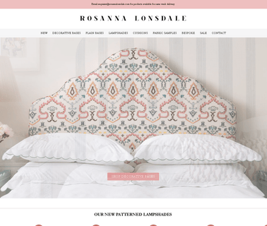 Rosanna Lonsdale table luxury