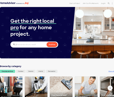 Home Advisor tool maintenance