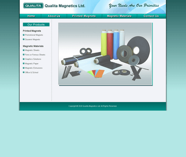 Qualita Magnetics fridge sheet