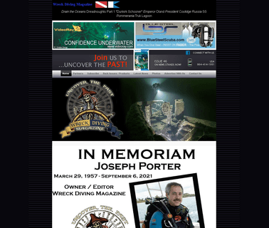Wreck Diving Magazine diving magazine