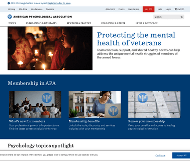 American Psychological Association Apa materials book