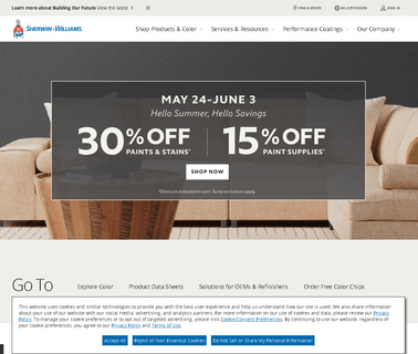 Sherwin-Williams color tools