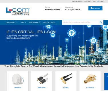 L-Com coaxial cable hdmi