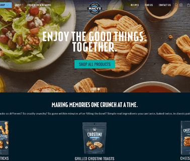 John Wm. Macys Cheesesticks snacks full
