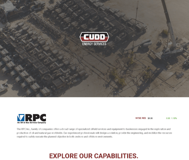 Cudd Energy Services energy work