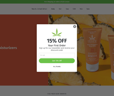 Home - Hempz.Com 10ml lotion