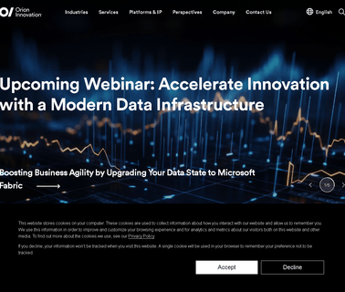 It Consulting and Services Digital Transformation Automation Orion digital transformation