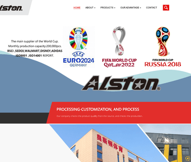 Jiangyin Alston Sports Goods basketball volleyball