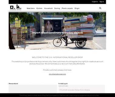 O.K.-International Lukas Plum stainless made