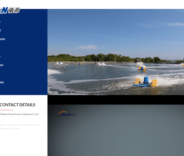 Zhejiang Yiyuan Aerator Equipment aerator pond