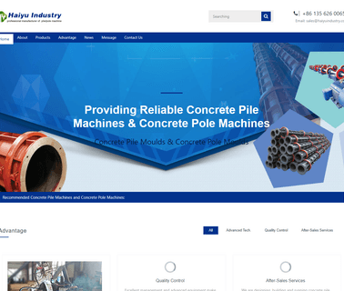 Qingzhou Haiyu Industry pipe machine